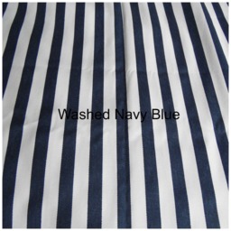 striped Farmhouse Pillow Cover Black & White Or Washed Blue - thumbnail 3