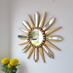 "Peruvian Mirrors ""Sparkling Sun 50cm " - thumbnail 3