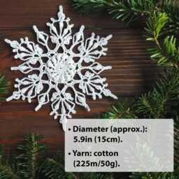 Handcrafted Textured 3D Ornament For Indoor Christmas Decoration - Made To Order - thumbnail 2