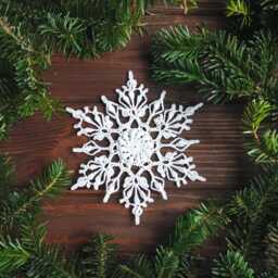 Handcrafted Textured 3D Ornament For Indoor Christmas Decoration - Made To Order