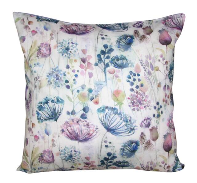 Voyage Meadow Purple & Blue Cushion Cover