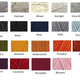 Chunky Crochet Afghan Blanket - Soft Wool Blend, Brick Pattern - thumbnail 4