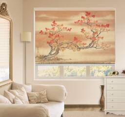 Maple Tree Fine Art Custom Made Printed Window Roller Blind - Ethn63 Regular & Blackout Shade Or Wall Mural Canvas
