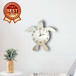 Turtle Acrylic Clock - Many Colours Available - Bespoke Shapes & Sizes Made
