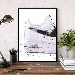 Fashion Sneaker Print, Modern Teen Boy Room Decor - thumbnail 2
