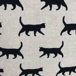 Black Cat Cushion Cushion, Print Pillow, Lovers & Owners Gift, Mothers Day Birthday Present - thumbnail 2