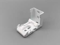 5x Angle Tension Brackets For Roman Blinds - Tensioned Wall & Ceiling Mount - Pack Of 5 - thumbnail 1