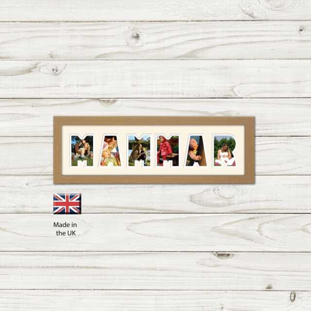 Mammar Photo Frame Word Name Special Gift Mother's Day - 1274 By Photos in A Word - image 1