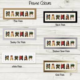 Mammar Photo Frame Word Name Special Gift Mother's Day - 1274 By Photos in A Word - thumbnail 3