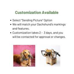 Dachshund Dog Eyeglass Stand/Weiner Gift - thumbnail 2