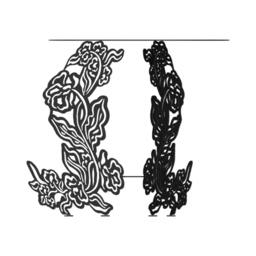 Project Plans - Digital Only Metal Garden Table Or Plant Stand Plans For Outdoors - Gt2, Plasma Laser Cut, Dxf Files - thumbnail 2