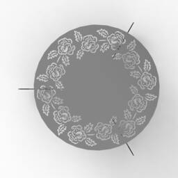 Project Plans - Digital Only Metal Garden Table Or Plant Stand Plans For Outdoors - Gt2, Plasma Laser Cut, Dxf Files - thumbnail 3