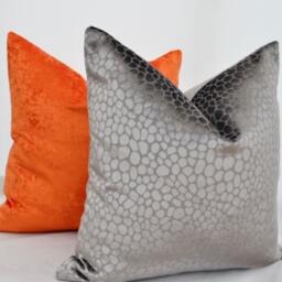 Orange Pillow Cover , Velvet Cover, Orange Cushion - thumbnail 2