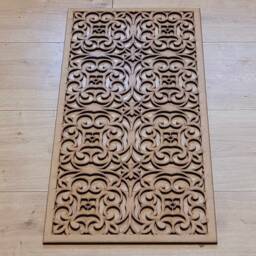 Gothic Flourish Radiator Cabinet Screen Laser-Cut Mdf Panel Wall Art 0157 - thumbnail 2
