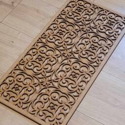 Gothic Flourish Radiator Cabinet Screen Laser-Cut Mdf Panel Wall Art 0157 - thumbnail 3