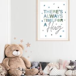 Boys Pastel Nursery Prints, Quotes, Boho Print, Bedroom Playroom Decor, Wall Art - thumbnail 3