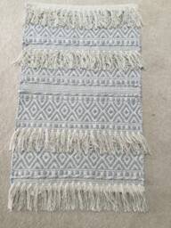 "Handmade Chindi Rug, Handmade Ragrug, 20"" X 30" - thumbnail 1