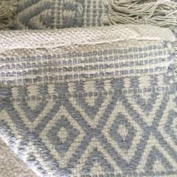 "Handmade Chindi Rug, Handmade Ragrug, 20"" X 30" - thumbnail 4