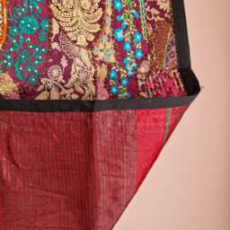 Large Patchwork Wall Hanging 100x150cm. Vintage Home Deco - thumbnail 4