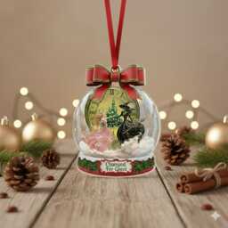 Personalized Wicked Acrylic Ornament, Besties Glinda & Elphaba Christmas Gift, Witch Ornament - thumbnail 3
