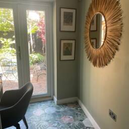 Bamboo Round Mirror, Mirror Wall Decor, Boho Mirror Of Natural Large Wall Decor - Mirror Texas - thumbnail 4