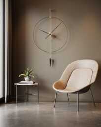 Oversized Pendulum Wall Clock - Plus, Scandinavian Home Decor, Silent German Movement
