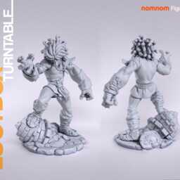 Amarant - Ff9 3D Printed Figure 110 Scale - thumbnail 3
