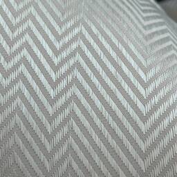 Luxury Designer Neutral Blush Pink Herringbone Satin Cushion Pillow Cover - thumbnail 3