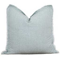 Blush Pink Fringe Pillow Cover 20 X 26 Neutral Layering Decorative Throw - thumbnail 3