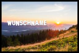 "Doormat With Name, Personal ""Hollywood" - thumbnail 1