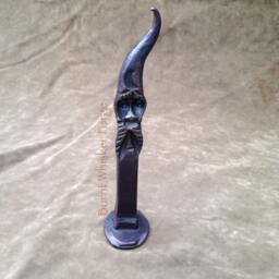 Handforged Iron Wizard Railroad Spike, Fantasy Art - thumbnail 3