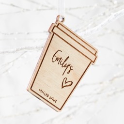 Personalised Mulled Wine Christmas Decoration - thumbnail 1