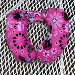 Child Car Seat Head Support Pillow 5 Point Harness Compatible - thumbnail 3