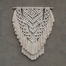 Macrame Wall Hanging, Dorm Room Decor - thumbnail 3