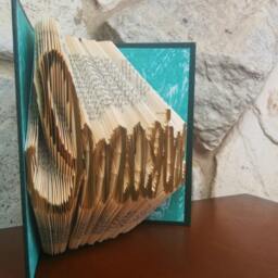 Imagine - Folded Book Art Fully Customizable, Imagination - thumbnail 3
