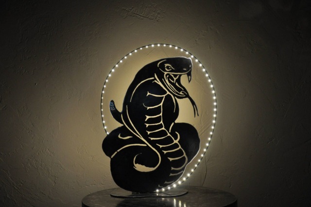 Lamp - Ref Ls 01 Metal Snake - image 1