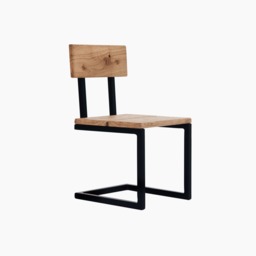 Handmade Oak Kids Table & Chair Set, Chalkboard - thumbnail 4