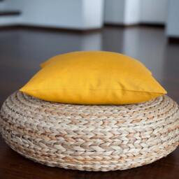 Yellow Cushion Cover - Linen Pillow Cover Yellow Case Throw Pillows Decorative Sham - thumbnail 2