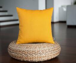 Yellow Cushion Cover - Linen Pillow Cover Yellow Case Throw Pillows Decorative Sham - thumbnail 1