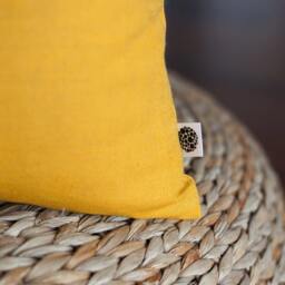 Yellow Cushion Cover - Linen Pillow Cover Yellow Case Throw Pillows Decorative Sham - thumbnail 3
