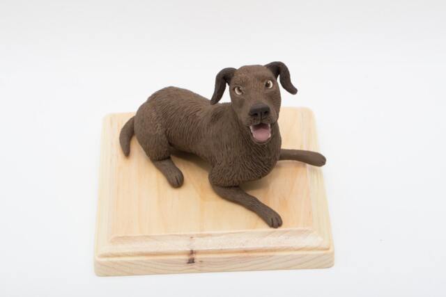 Custom Pet Sculpture Personalized Dog Cat Figurine, Handmade Clay Keepsake - image 1