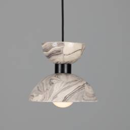 Nakaii Marbled Ceramic Pendant Light 8 - thumbnail 1