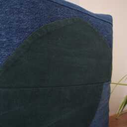 Denim Pillow Cover 20x 20'' - thumbnail 3