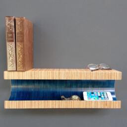 Floating Nightstand - Available in Blue, Red, Yellow, Green/ Bedside Table/ Nachttisch/ Floating Shelf/ Console/ Table De Nuit - thumbnail 2