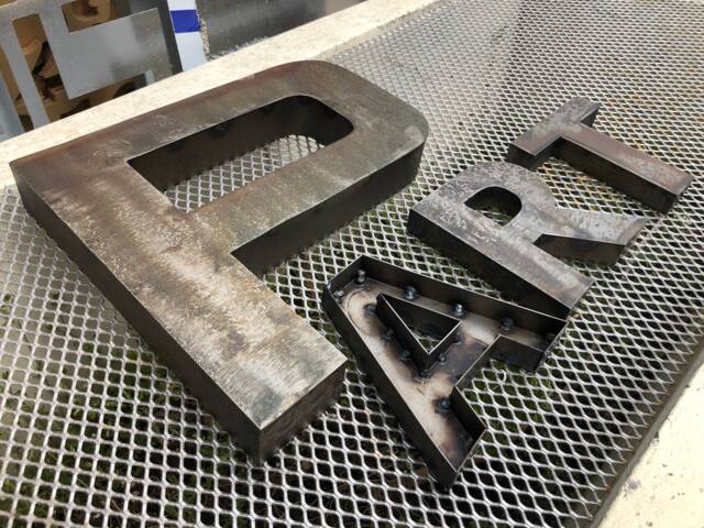 Large Volume Metal Letters For Wall Decor. Wall. Letters - image 1