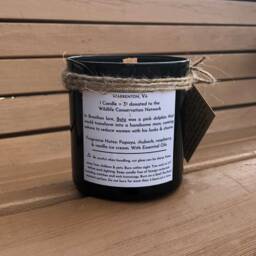 Boto - Island Dessert Papaya, Raspberry, Vanilla Ice Cream Scent All Natural Soy Candle, Wood Wick, Eco-Friendly - thumbnail 3
