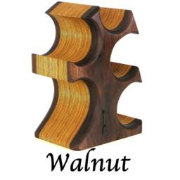 4 Bottle Wine Tree Racks - Wood in 7 Different Options Holder Unique Storage Rack - thumbnail 2
