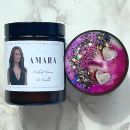 Amara The Darkness Vegan Wax Melts & Candles - Emily Swallow Fandom Spn Funny Novelty Gift - thumbnail 2
