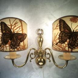 Butterfly Lampshades - Handmade in Italy - thumbnail 4