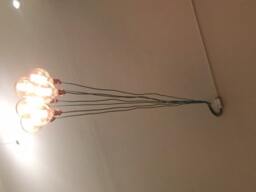 Plug in Cluster - Add On Make A Plug Chandelier Box With Outlet Cord Custom Handmade - thumbnail 3